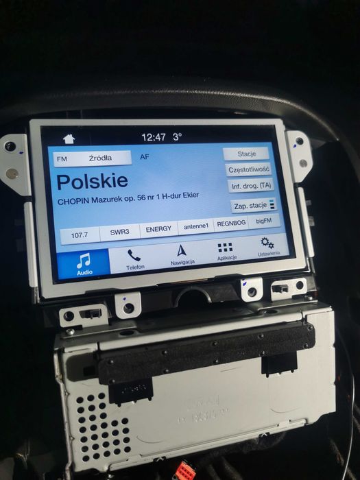 SYNC 3 ford focus mk3 lift +HUB  oryginał FORD android auto APLLE CAR