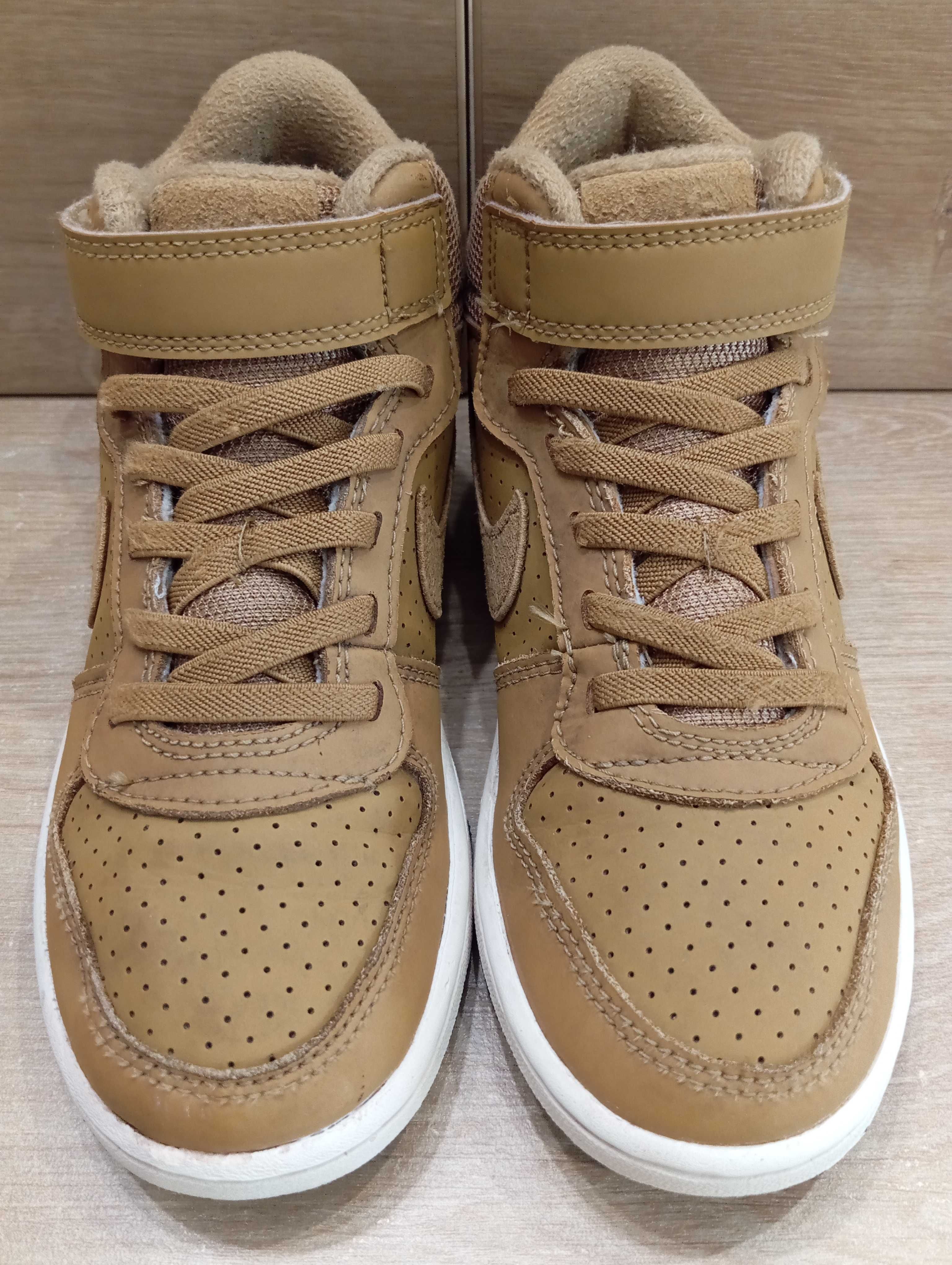 NIKE Court Borough Mid (PSV) Sneakersy Dziecięce Rozm.31,5 /19,5cm