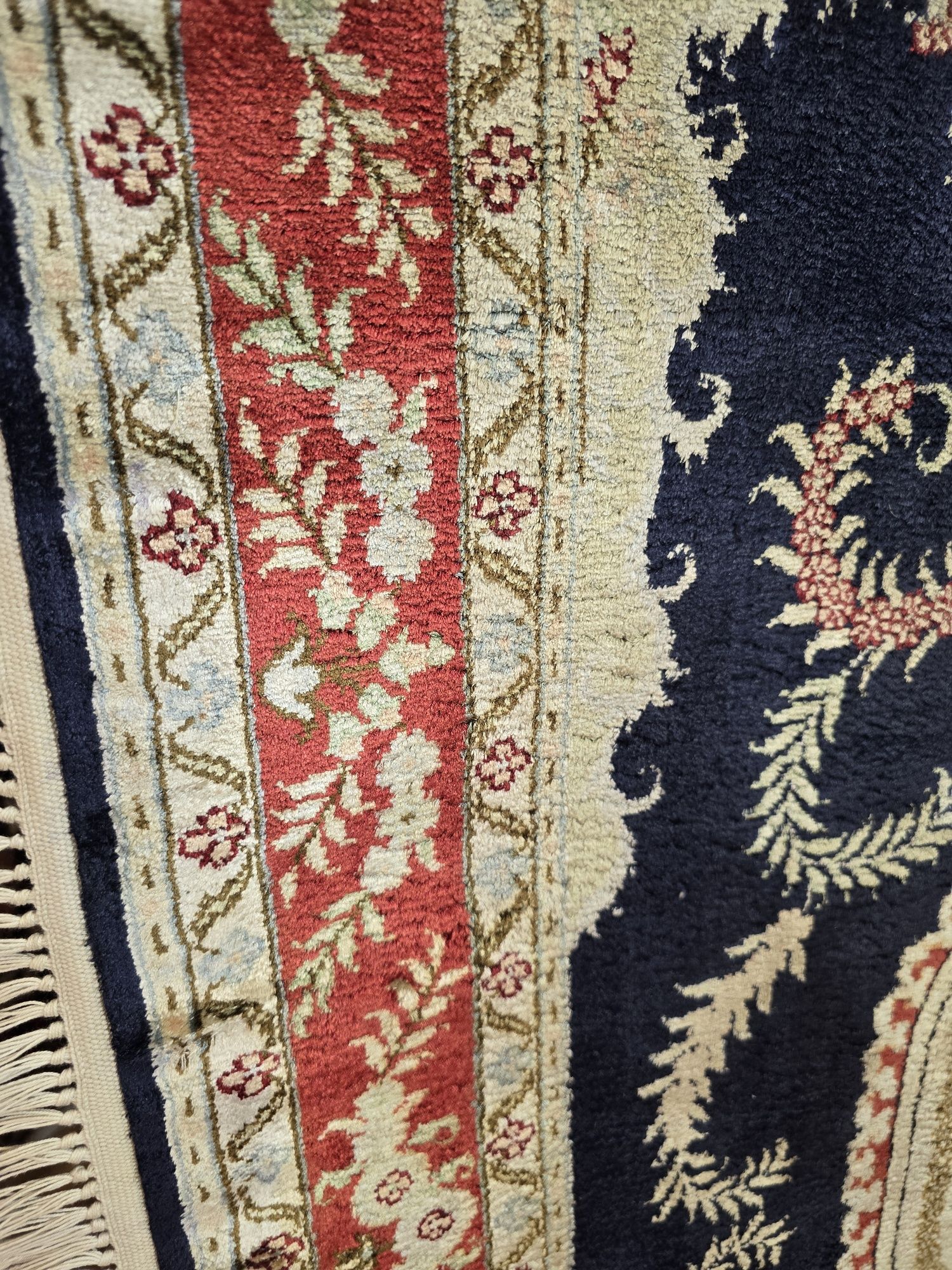 Jedwabny Tabriz 153 x 92 Perski dywan z tkany z jedwabiu od Persopolis
