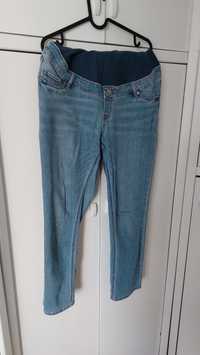 Spodnie jeansy ciążowe h&m MAMA krój straight L