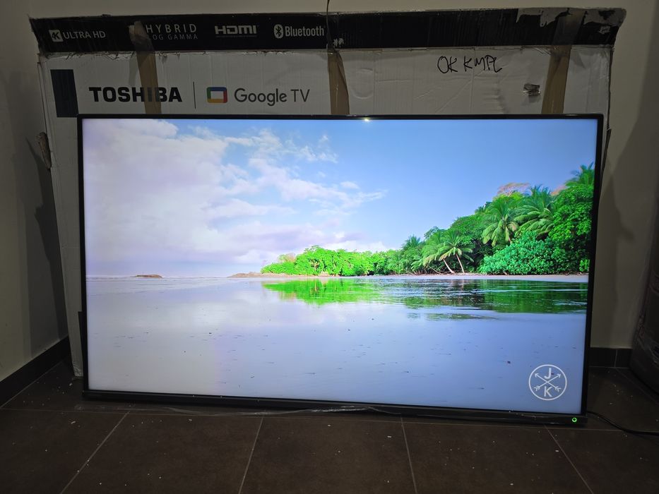 Telewizor marki TOSHIBA 55 cali SMART TV ,NOWY,  Google Tv