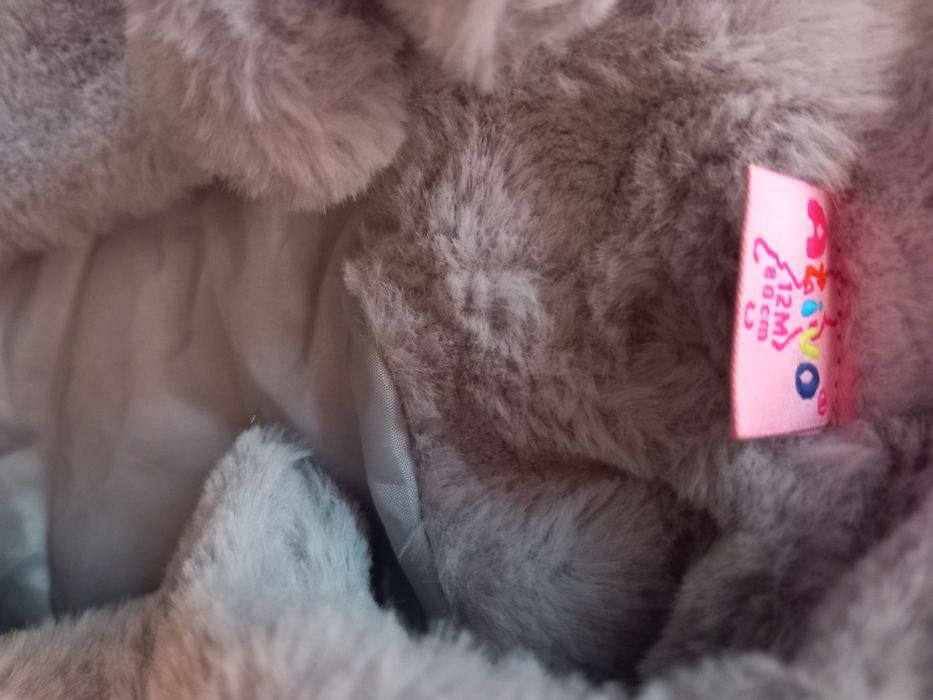 Colete de pêlo menina bebé