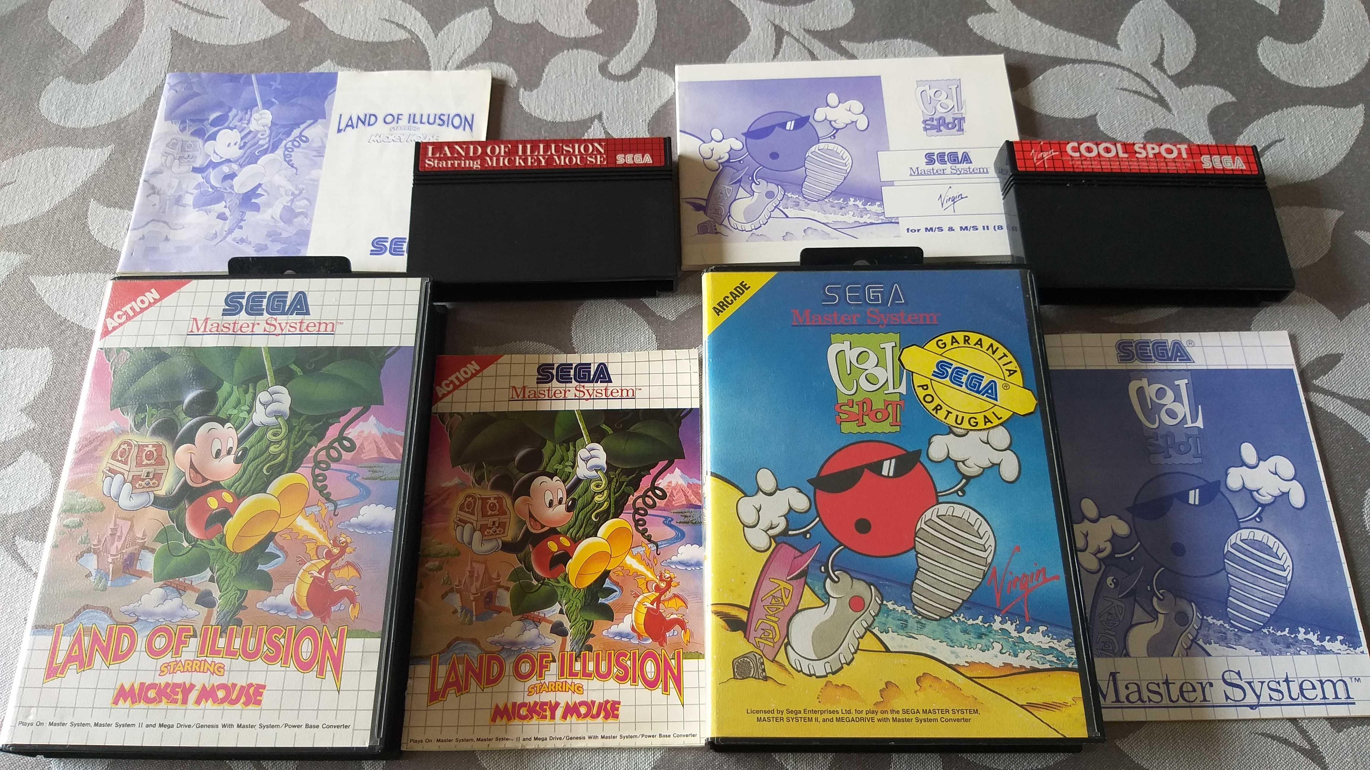 14 Jogos Mega Drive e Master System