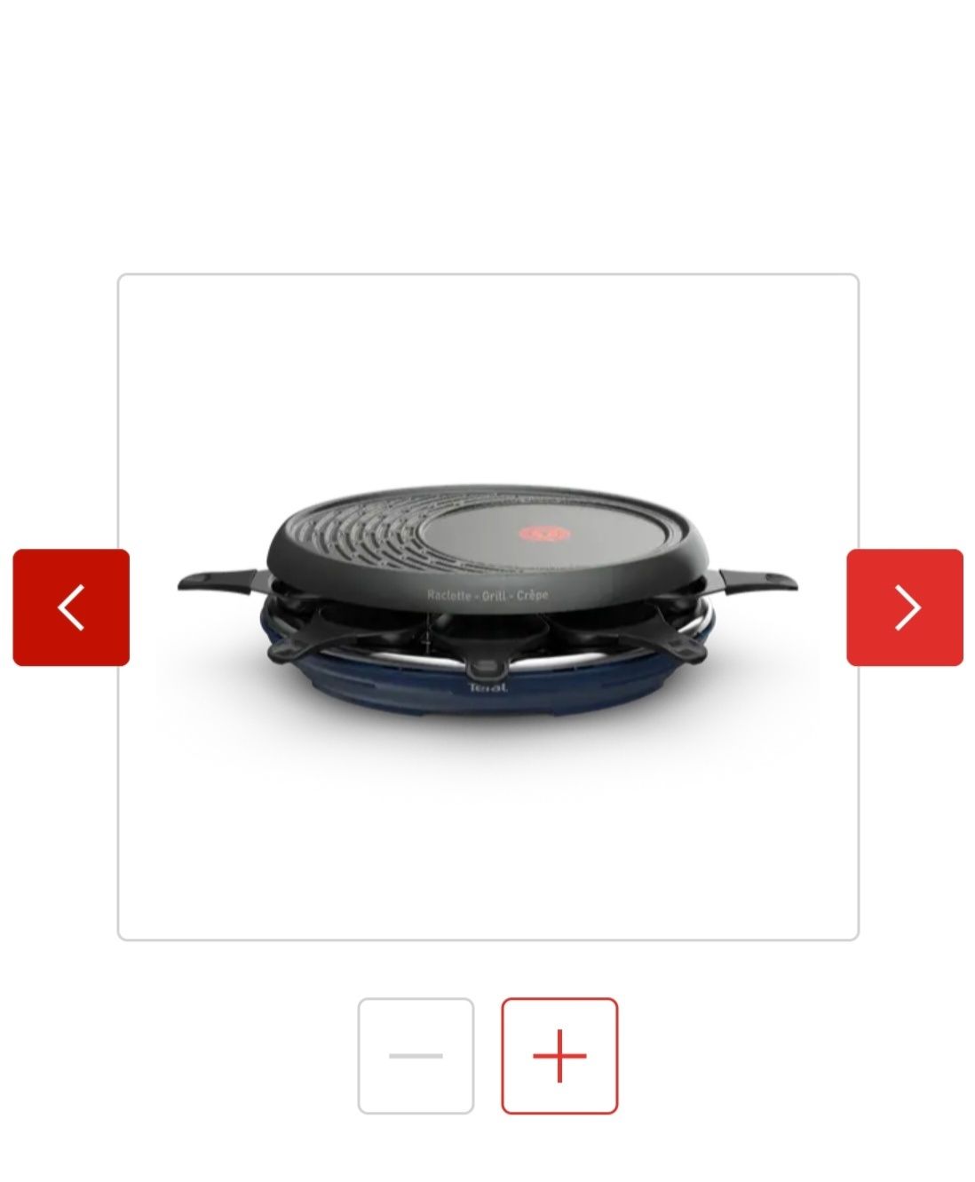 Raclette / gril and crepe Tefal