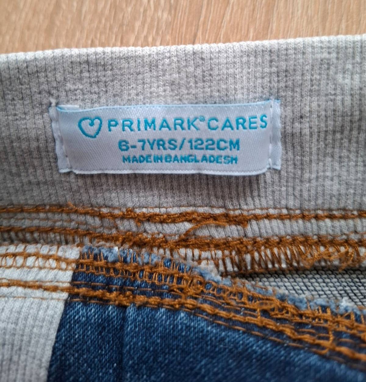Spodenki jeansowe chłopięce r.122