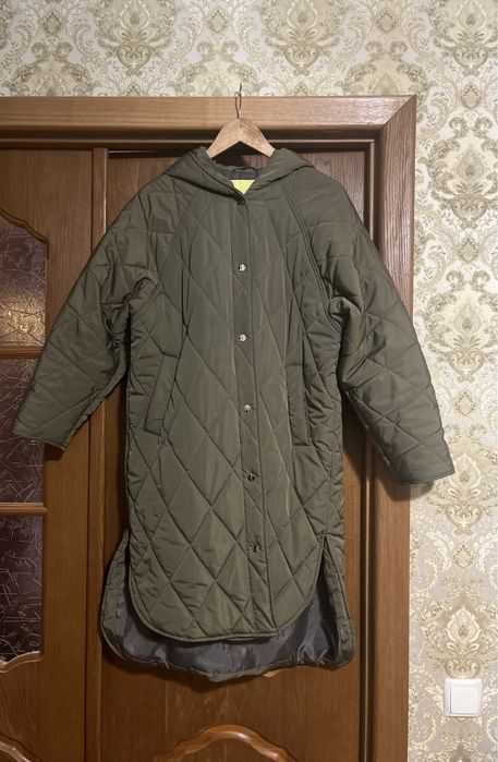 Куртка хакі довга
