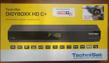 Dekoder Technisat Digyboxx + telewizor