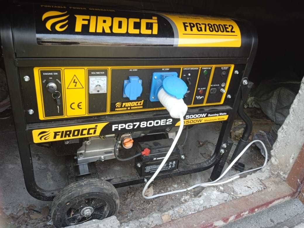 Бензогенератор Firocci FPG7800E2 | 5,5 кВА | 1 фаза | Робочий стан