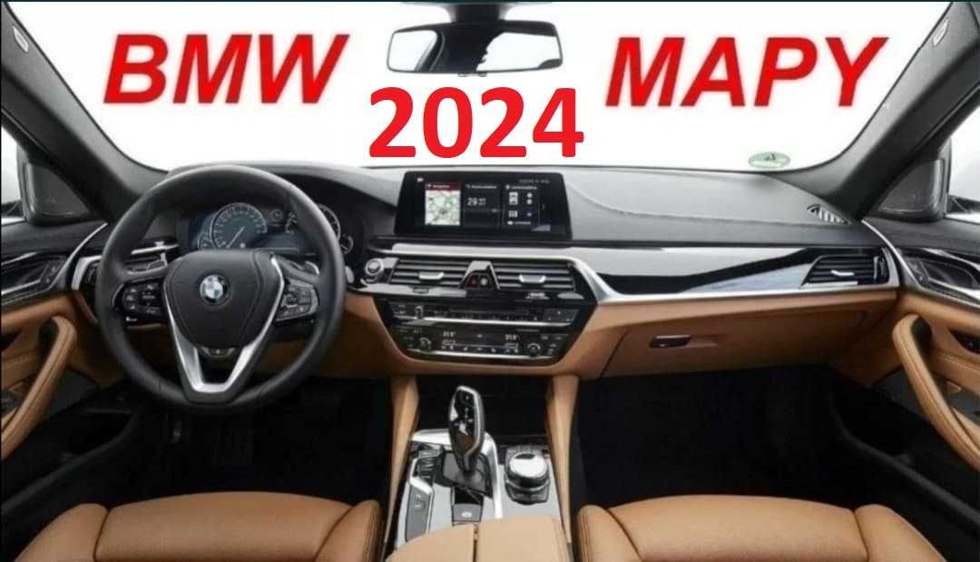 Aktualizacja Map BMW i MINI 2024 Warszawa Navi WAY MGU CIC NBT EVO MAP