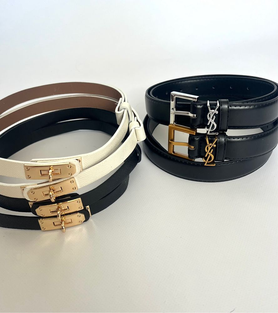 Ремінь ysl, hermes, пасок yves saint laurent ермес, сан лоран, єрмес