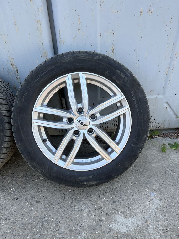 Диски оригінал ATS r16 5x112 6.5j ET46 з резиною skoda, vw, audi, seat