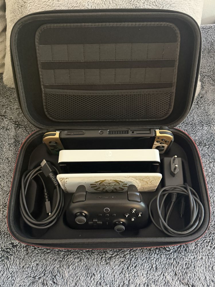 Nintendo Switch Oled V2 | PicoFly | Zelda Edition | Full Zestaw