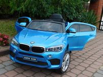 Samochód-Auto na akumulator BMW X6 M F16 LAKIEROWANY KOŁA EVA