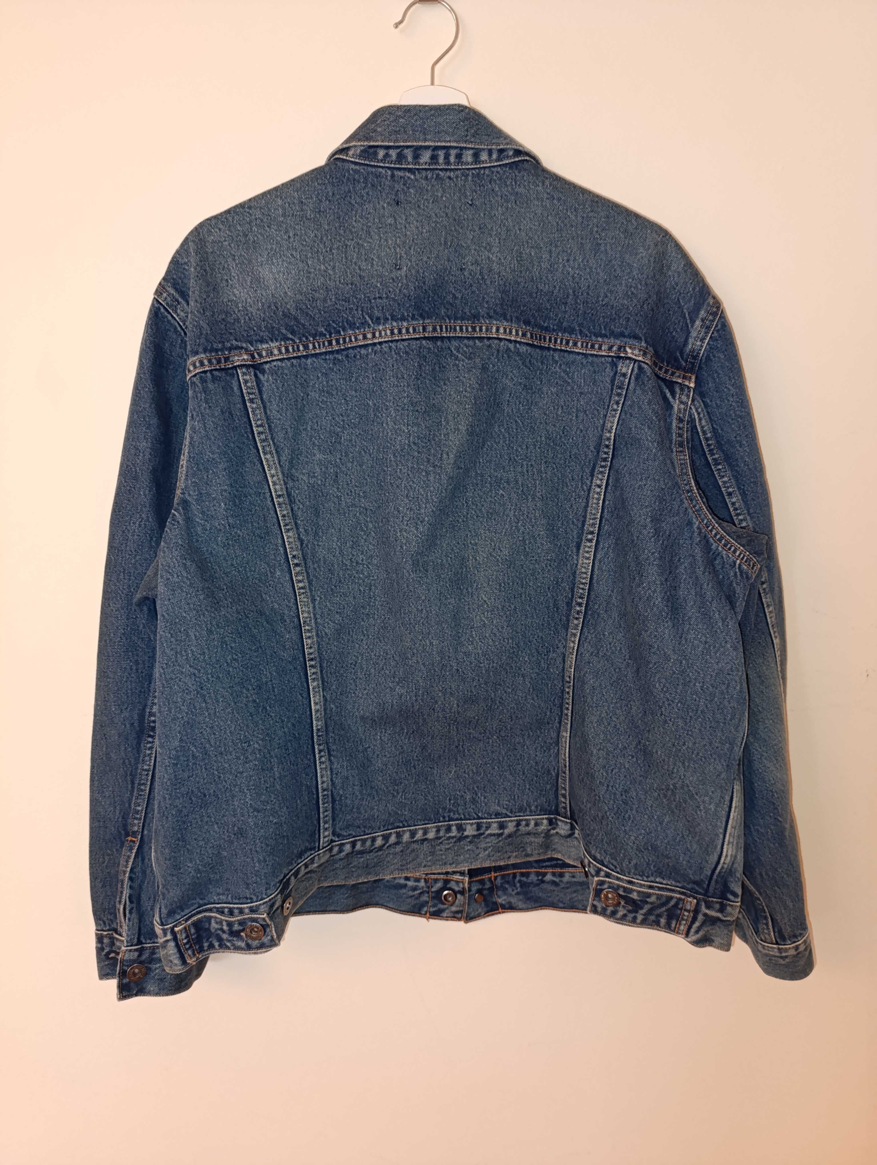 Kurtka Trucker o luźnym kroju, r. XL