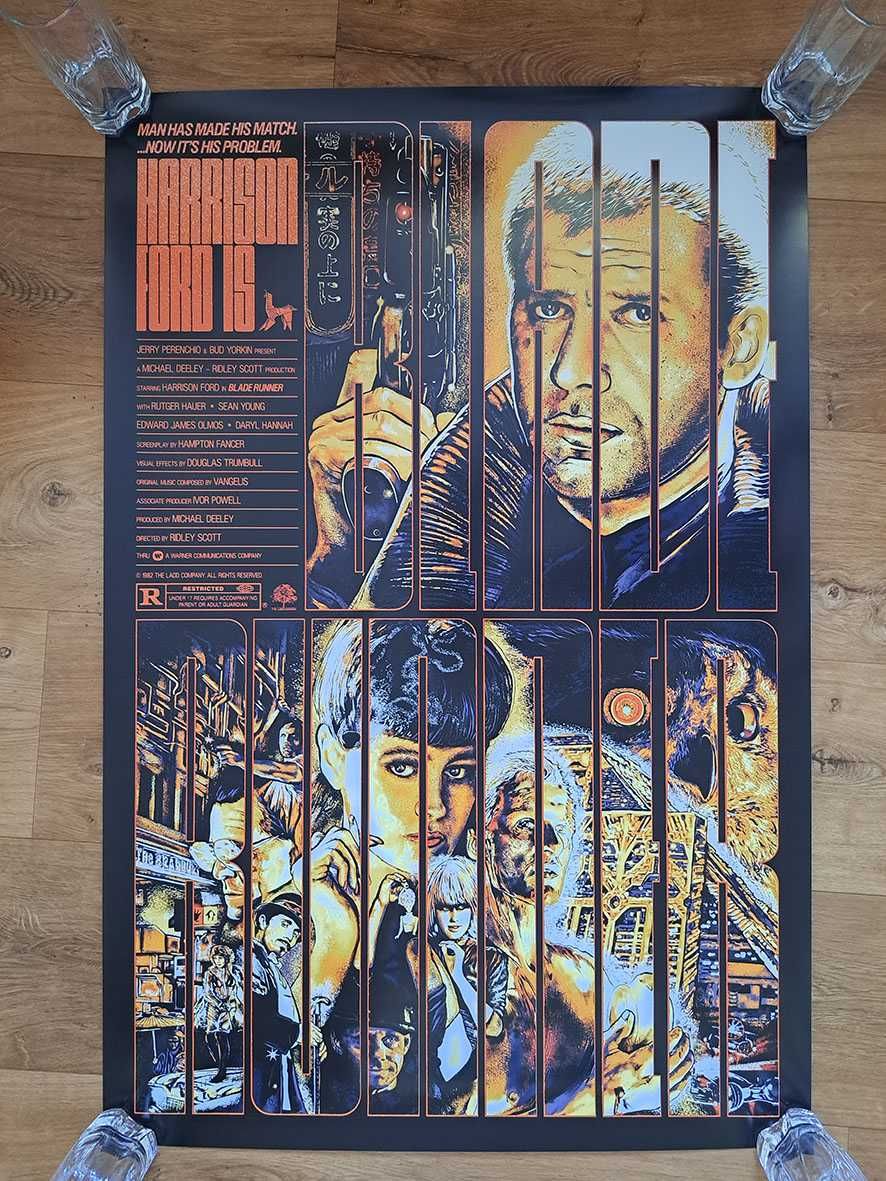 plakat ŁOWCA ANDROIDÓW poster 61x91,5 Harrison Ford Ridley Scott