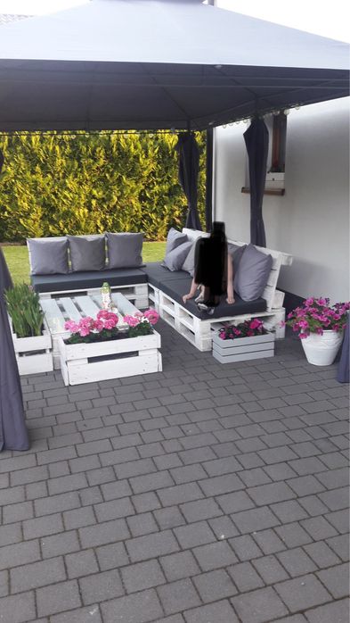 Komplet z palet + altana 4x3