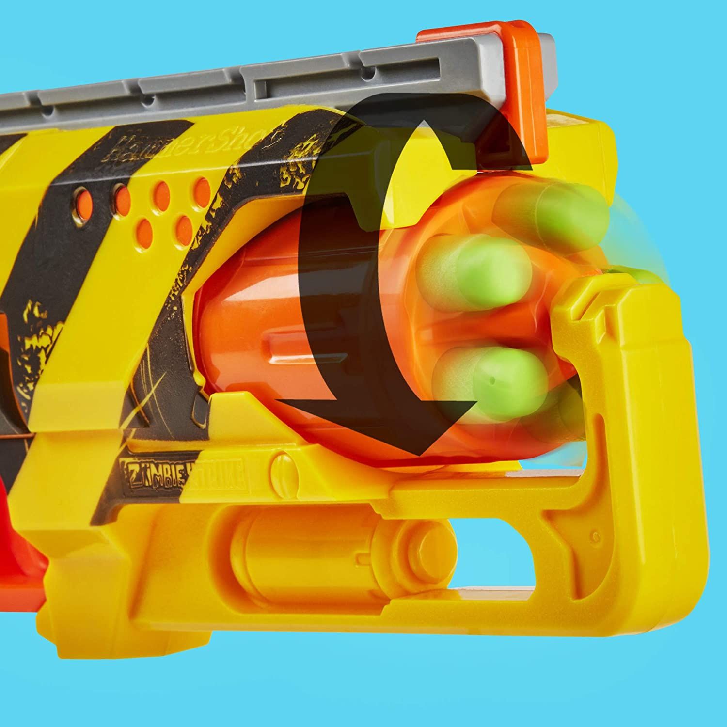 Nerf Zombie Strike Hammershot Blaster Бластер Нерф Зомбі Страйк Хаммер