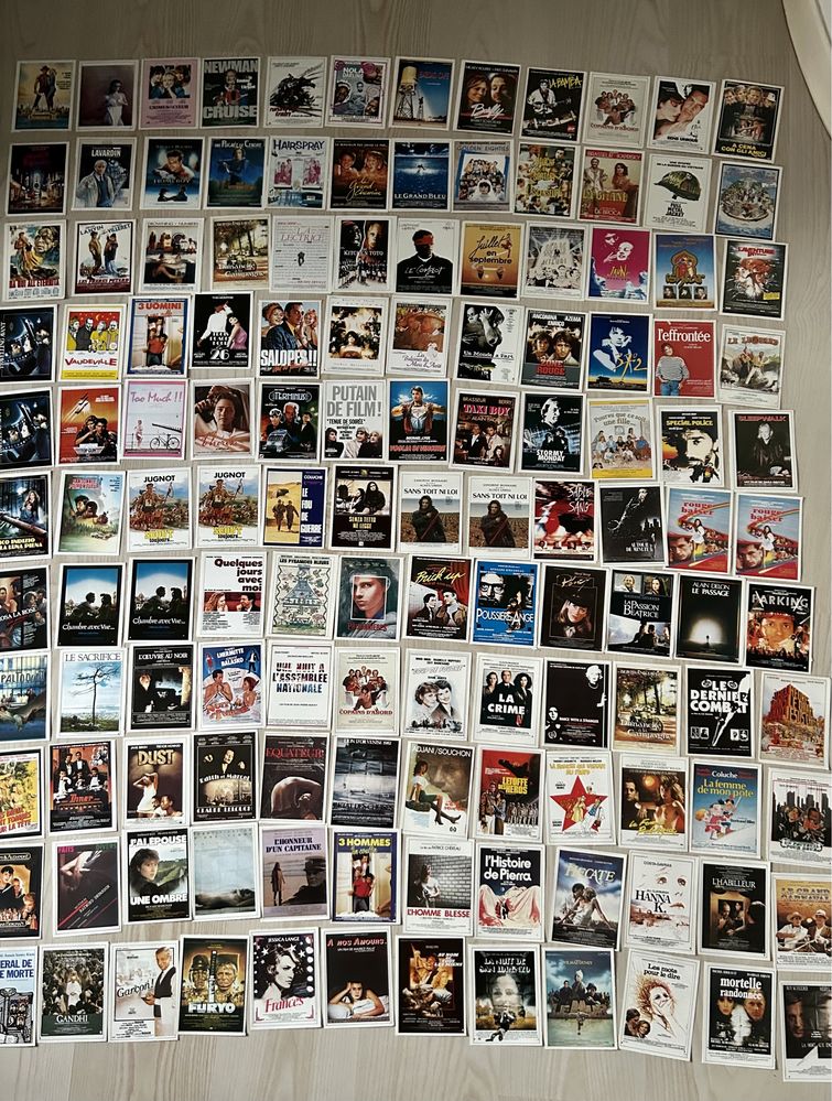505 Cartões de Filmes: de Revistas como Premiére, Starfix, Play, etc.