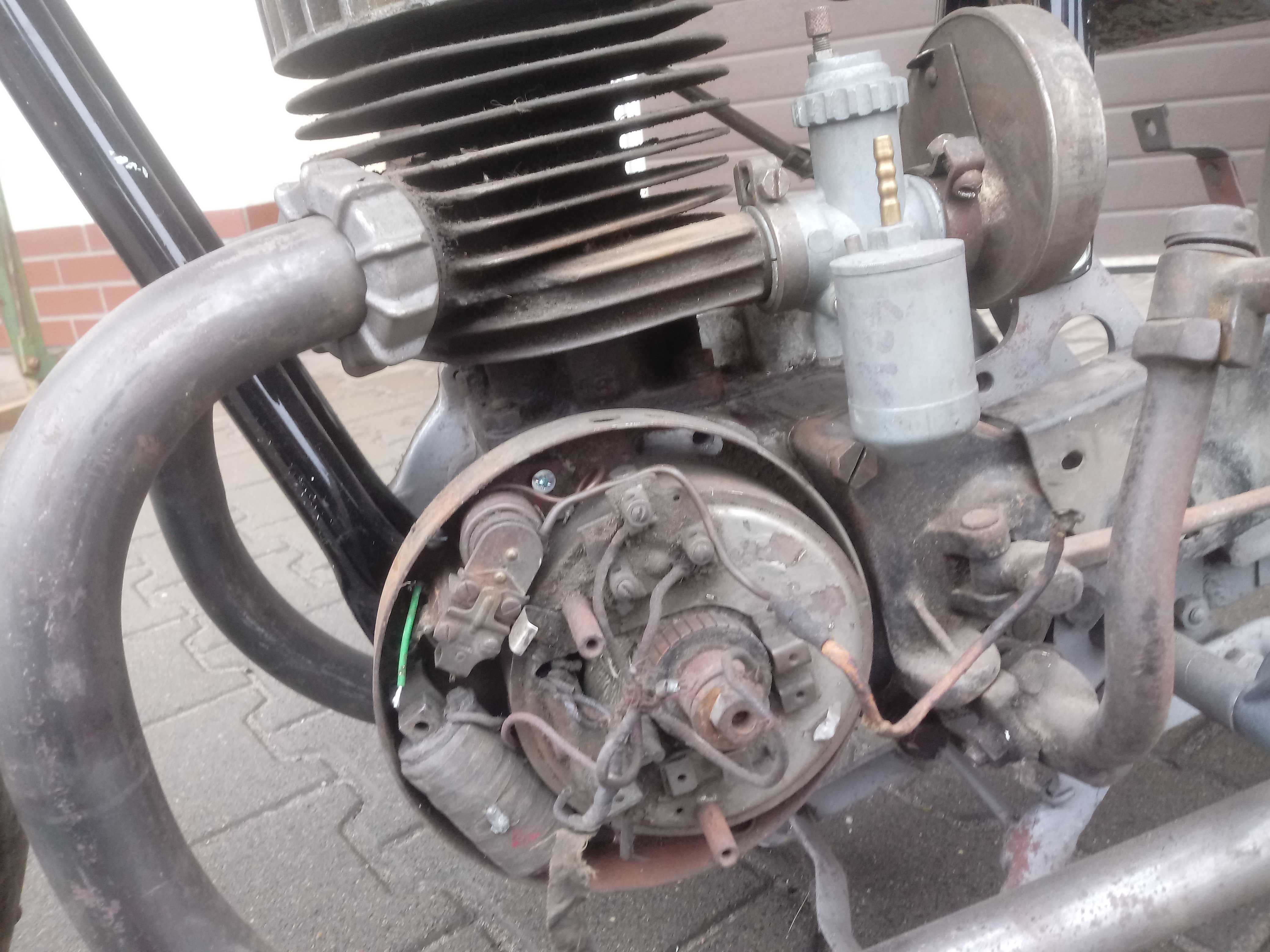 Motocykl Zundapp DB 200 - 1936 rok, Kompletny 98 %, Nowe części
