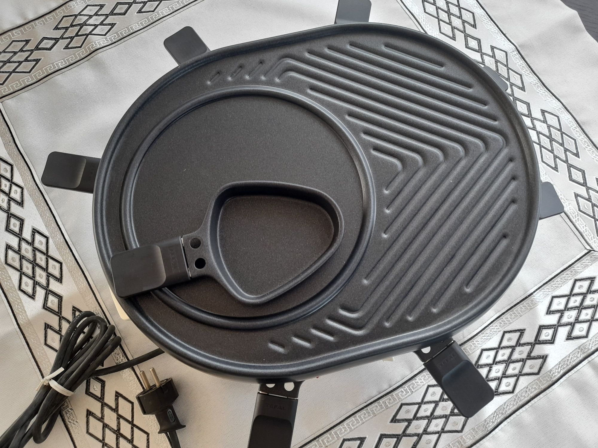 Grill elektryczny  tefal +podstawki do  raclette