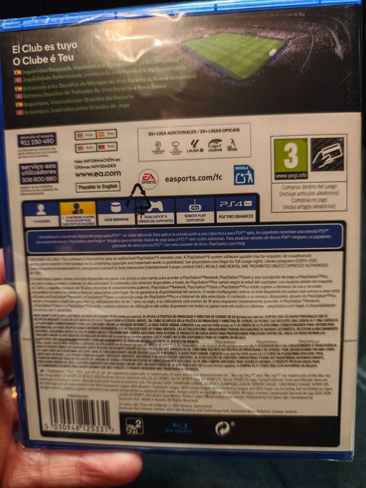 Fc26 ps4 novo selado