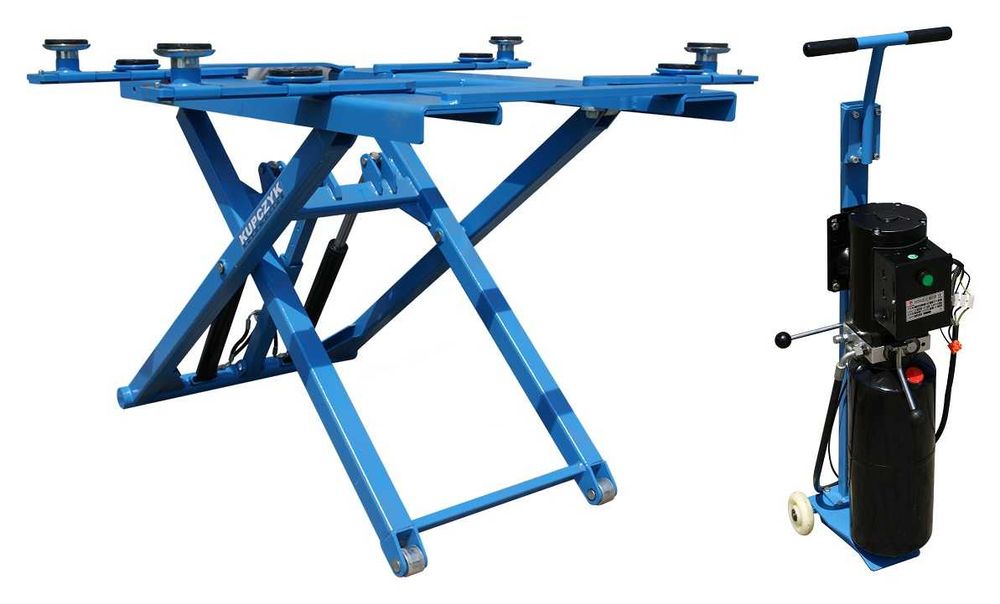 Podnośnik Nożycowy Mobilny 2,8 Tony 148cm Kupczyk