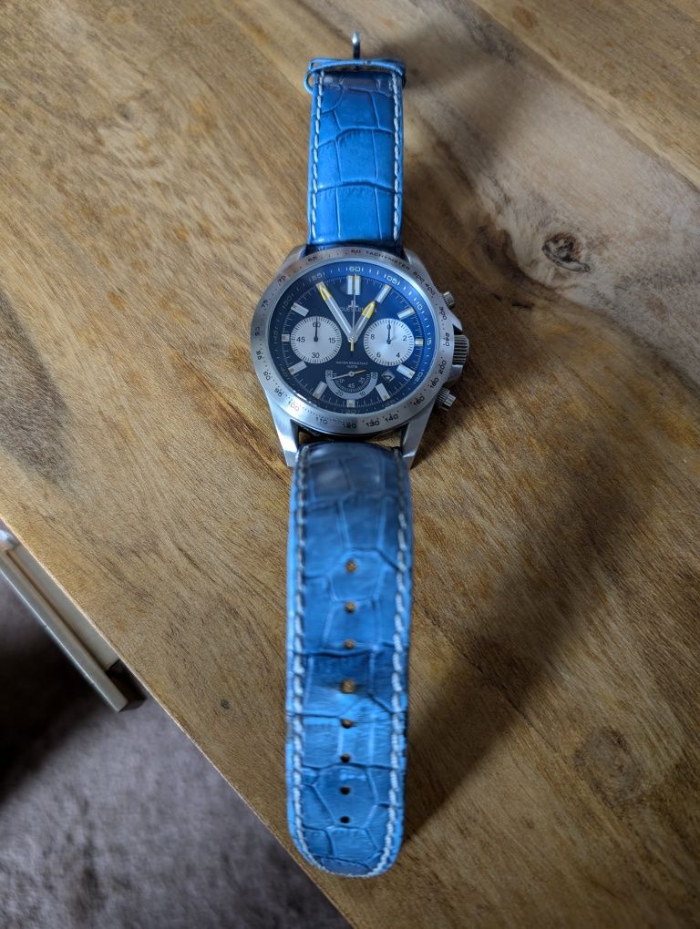 Zegarek męski Jaques Lemans 1-1756 niebieski