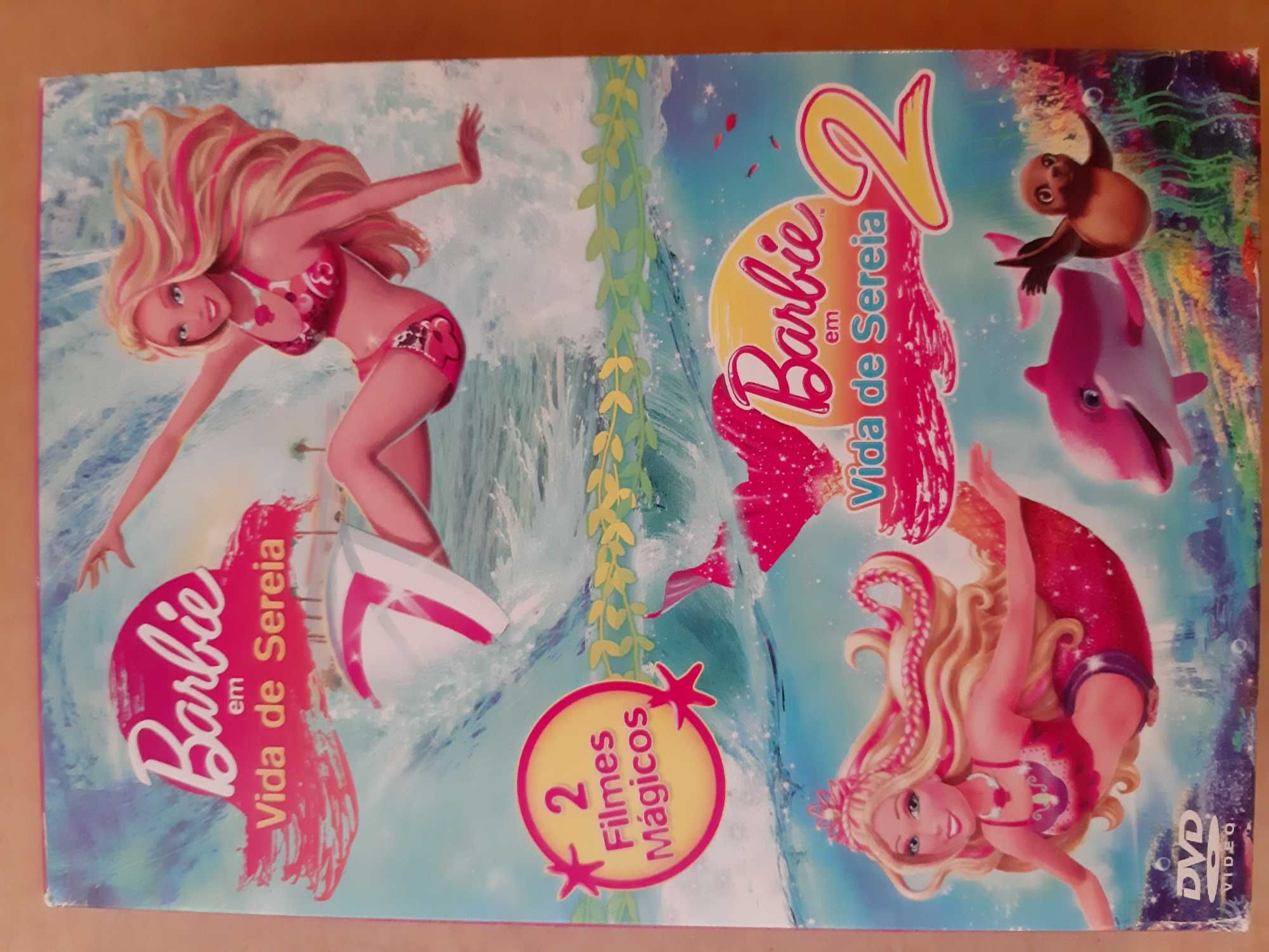 2 DVDs Barbie colecção