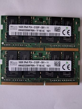 Pamieć ram 2x16gb ddr4 do laptopa