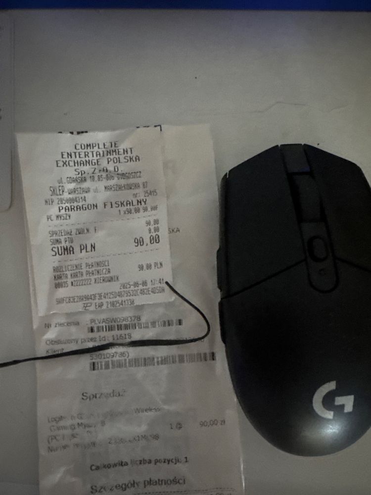 Mysz Komputerowa G305 (bardzo dobry stan)
