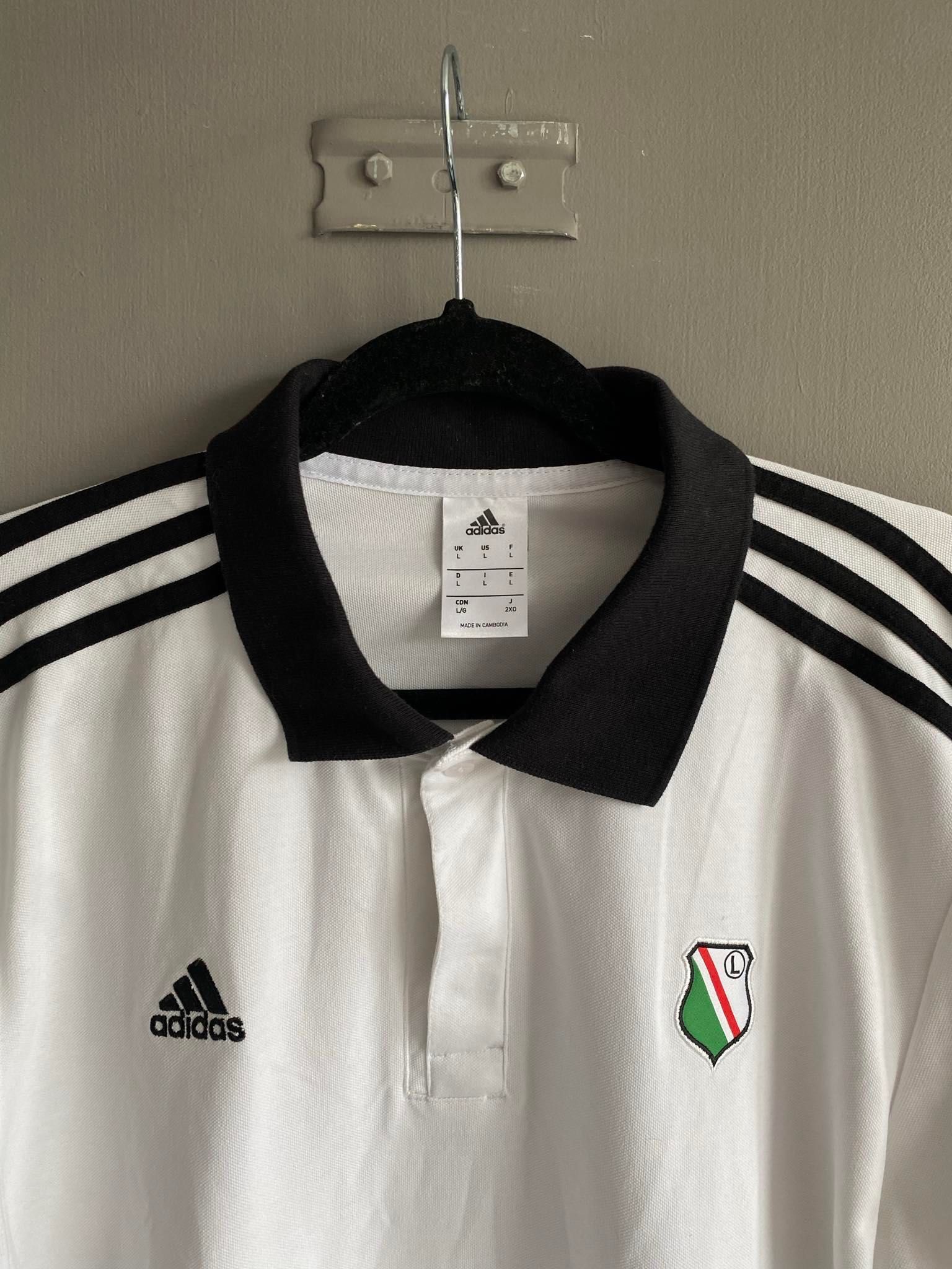 Oryginalna koszulka polo Legia Adidas rozmiar L