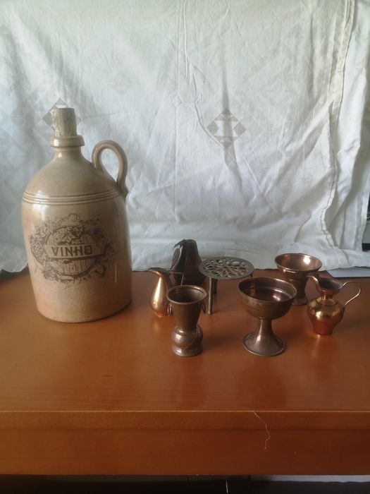 Conjunto decoração rustico