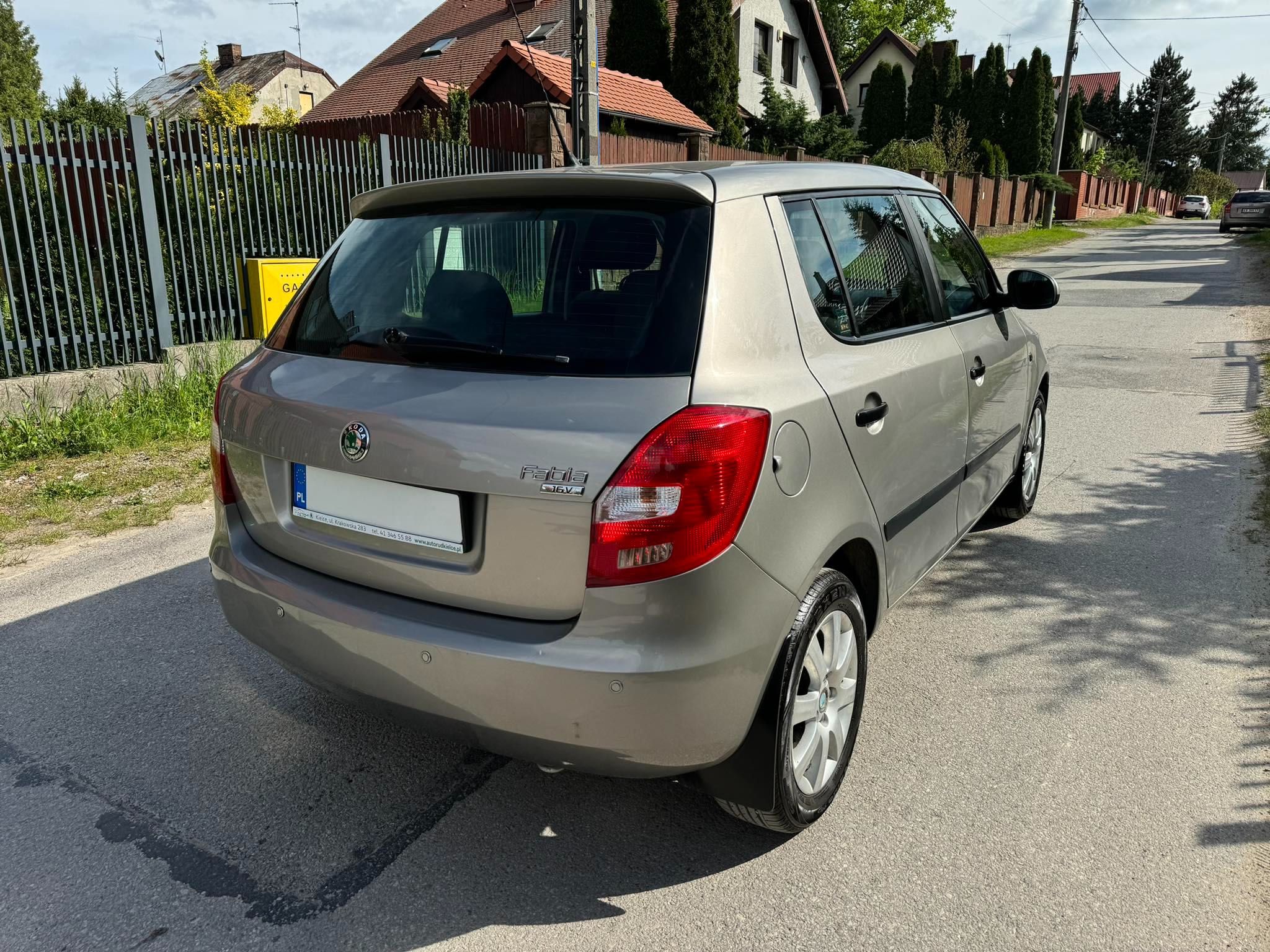 Skoda Fabia II 2 1.4 Benzyna Salon Polska 85 tyś przebiegu Zadbana Alu