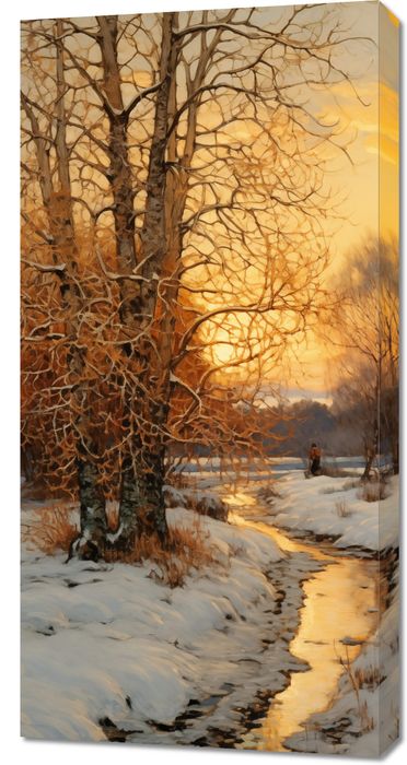 Obraz 50x100cm Brzask o Świcie