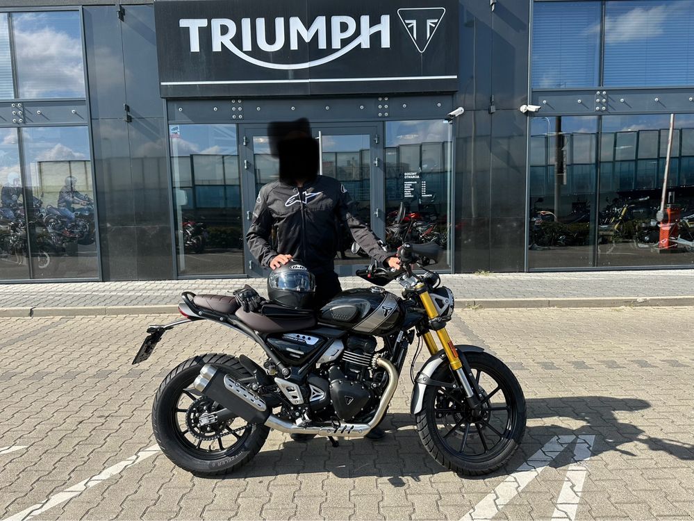 Triumph Scrambler 400X 2024 Na gwarancji producenta, jak nowy