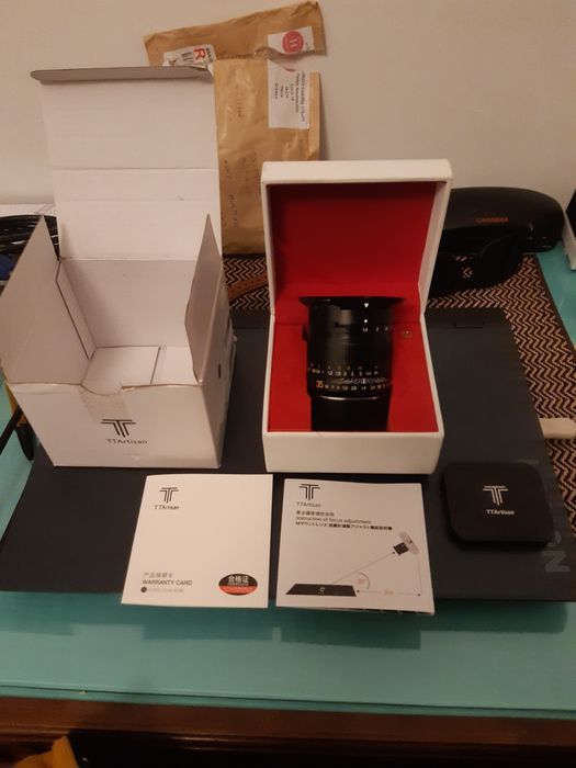 TT artisan 35mm f1.4 montagem Leica M