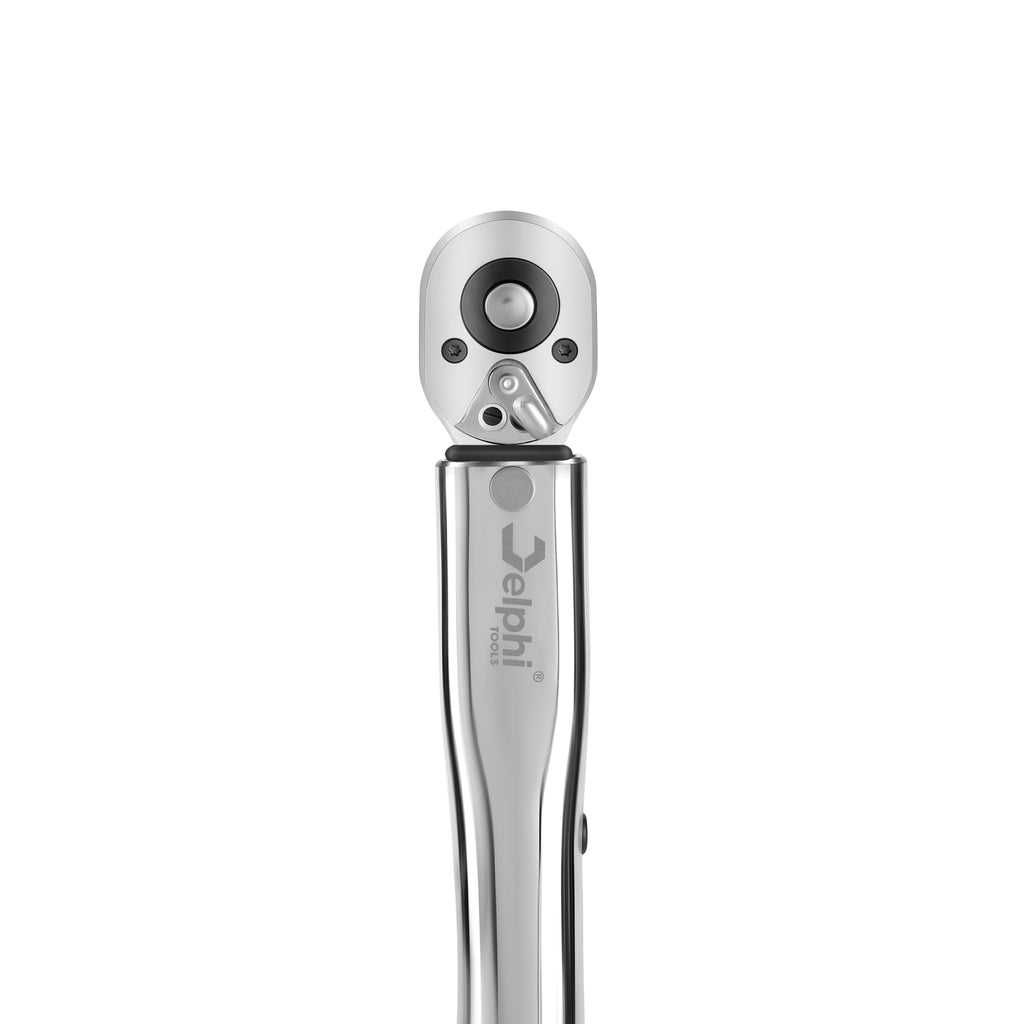 Klucz dynamometryczny Delphi 1/4” 2-24Nm CrMo + walizka