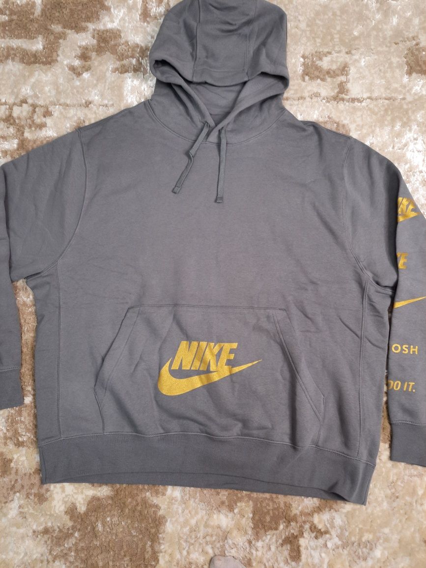 Оригінальна чоловіча худі NIKE SPORTSWEAR STANDARD ISSUE GREY FJ0552-0