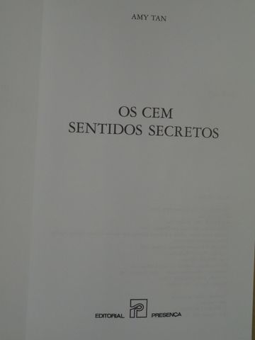 Os Cem Sentidos Secretos de Amy Tan