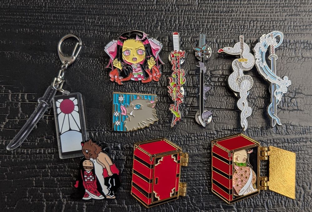 Клинок рассекающий демонов аниме фигурки demon slayer anime