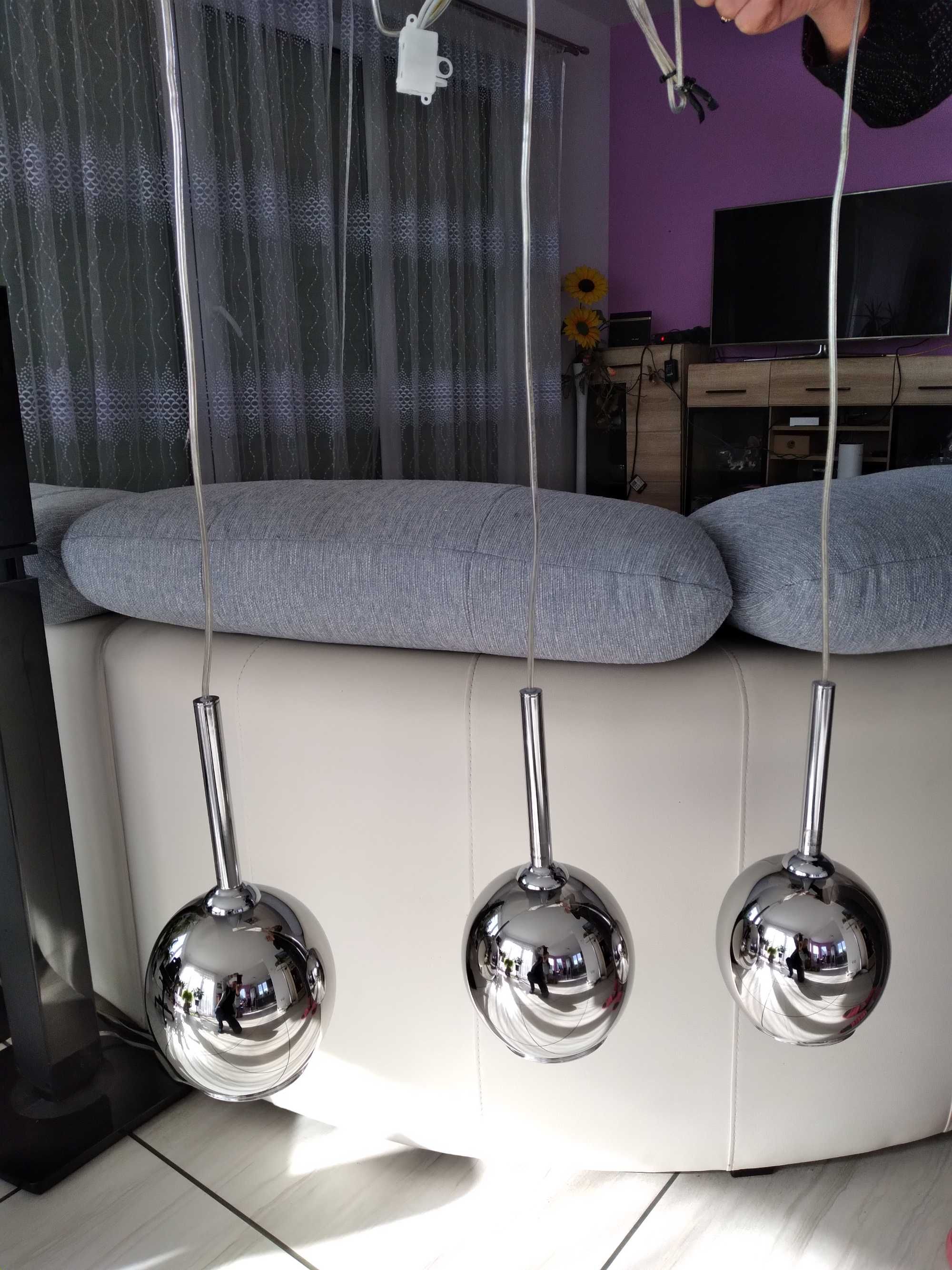 Oswietlenie 3 Lampy wiszace, Zuma Line Crystal
