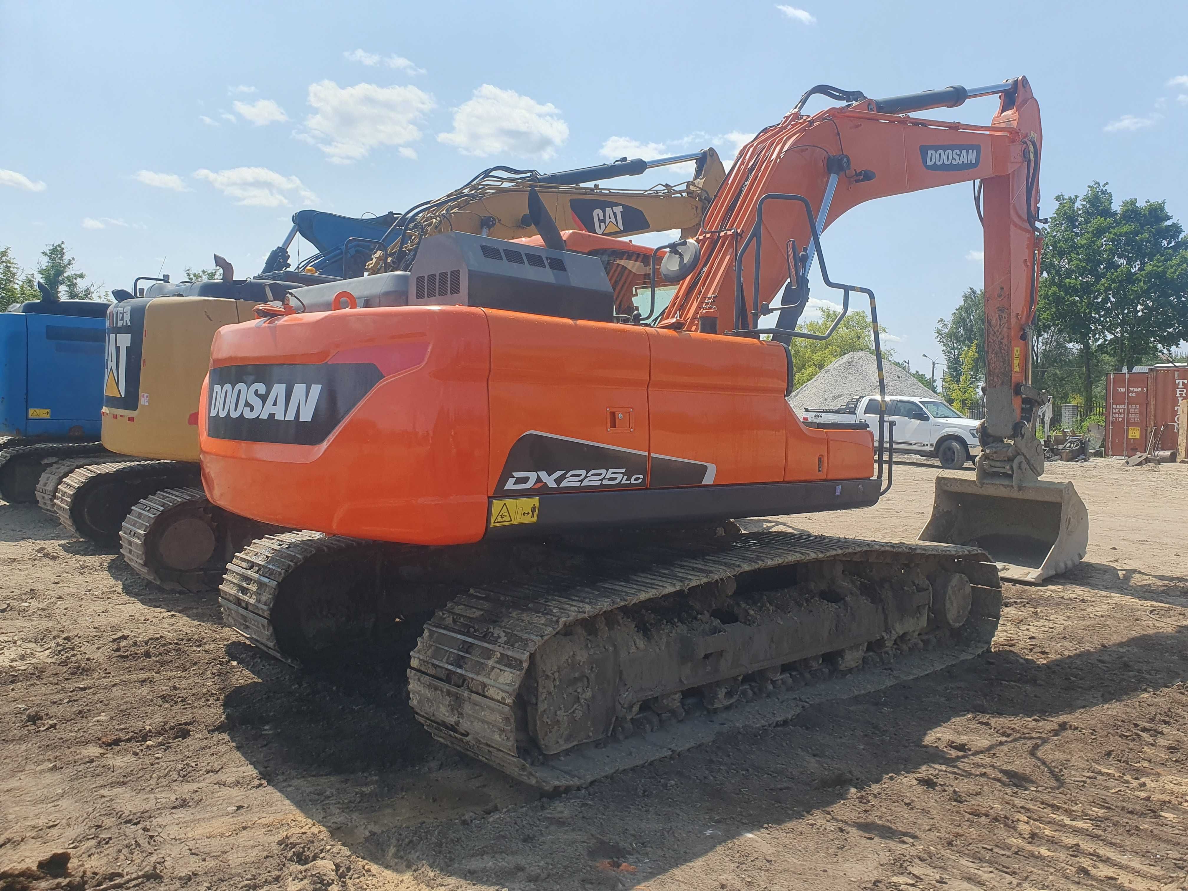 Doosan 225 Rok pr.2019 ŁADNY Stan Błotniak  klepka 80cm