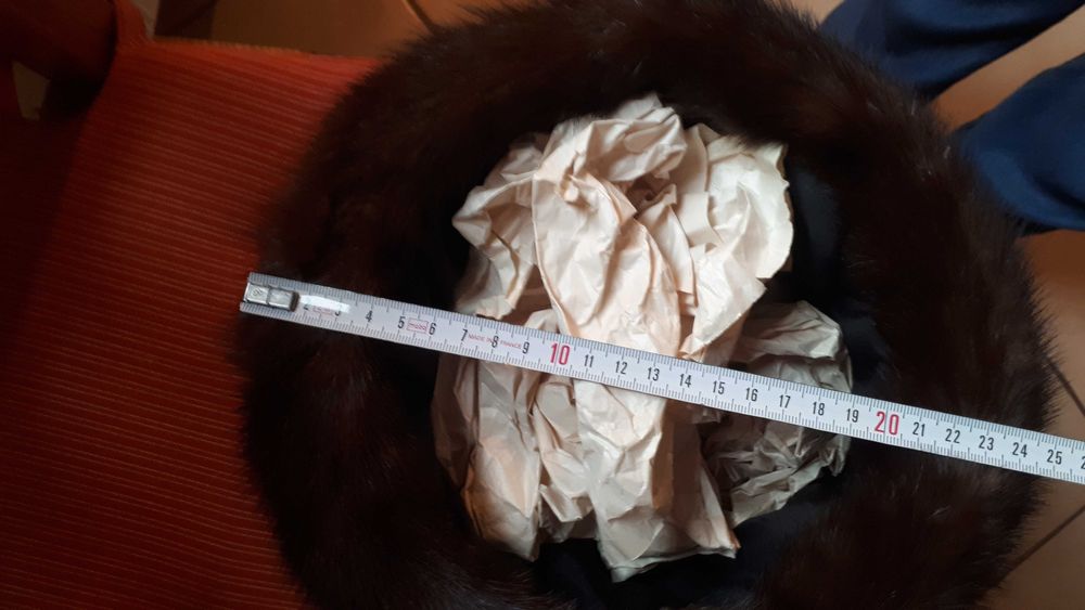 Kapelusz damski z norek