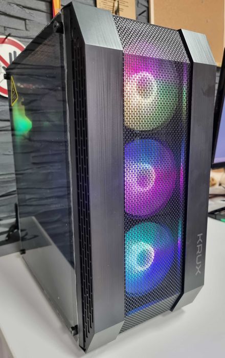 Gwarancja AMD Ryzen 5 5500 RTX 2070 SUPER Ram 16GB SSD 512 Komputer