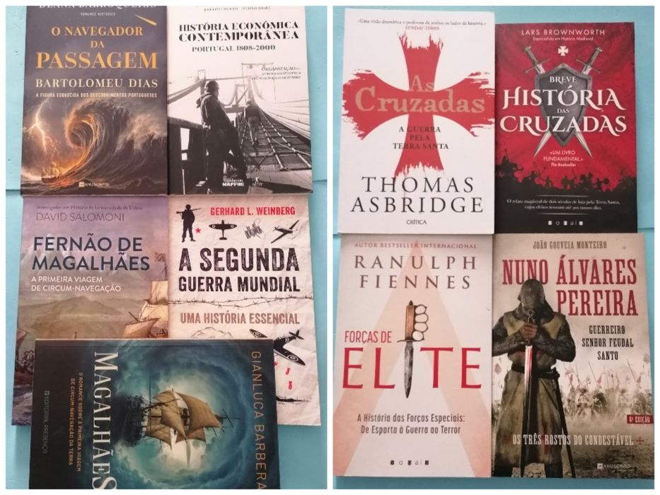 Livros NOVOS História/Economia-Desde 2,90€-Portes grátis-ler d