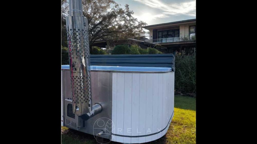 Спа-купіль Квадро комфорт для 6 осіб з вбудованою пічкою. Джакузі!