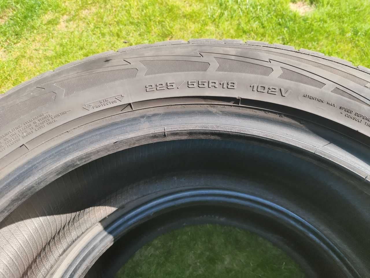 2 Opony Zimowe 225/55R18 Goodyear Ultragrip Performance SUV