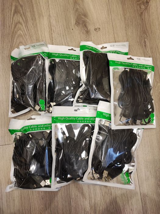 Кабель USB 5V с преобразователем DC 9V  и 12В для роутера