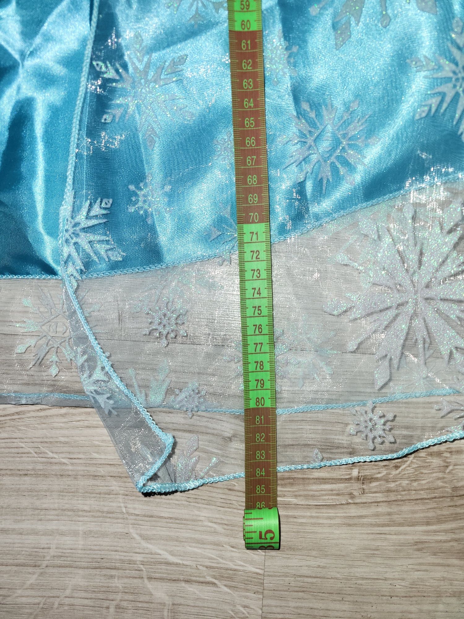 Sukienka Frozen, korona i różdżka