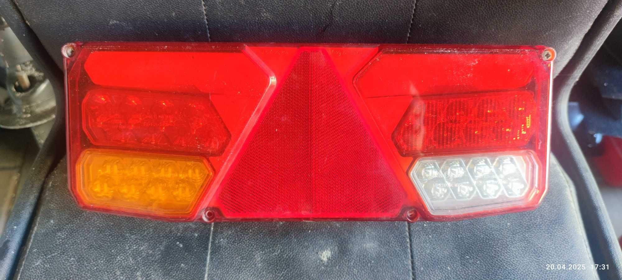 Lampy LED do naczepy WAS 1040 komplet